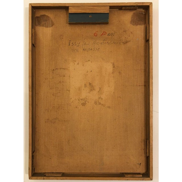 Jean-Jacques Boimond, Issy les Moulineaux, Lyon, Oil on Wood, Framed For Sale - Image 9 of 11