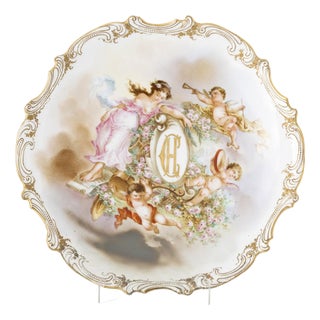 20th Century Porcelain Plate For Sale