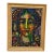 Framed Mosaic Glass Portrait of a Woman For Sale