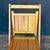 Tan Midcentury Vintage Wooden Stackable Folding Chairs From Maine -Set of 12 For Sale - Image 8 of 9