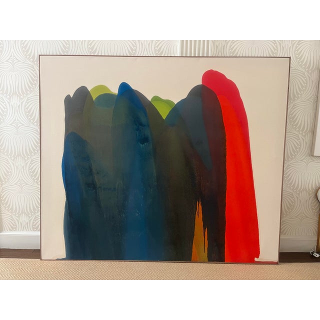 “Huff” by Marcel Rozek (2022, Oil on Canvas) | Chairish