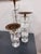 Mid-Century Modern Vintage Lucite and Brass Candlestick Holders, Set of 3 Graduating Sizes For Sale - Image 3 of 10