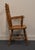 Wood Ethan Allen Heirloom Nutmeg Maple Colonial Early American Arrow Back Dining Arm Chair 10-6060a For Sale - Image 7 of 11