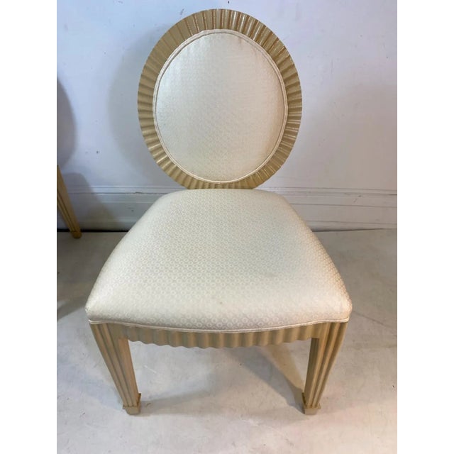 Donghia 1970s Donghia Art Deco Revival Dining Chairs - Set of 8 For Sale - Image 4 of 10
