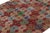 Rug & Kilim 1960s Vintage Zeki Müren Art Deco Rug With Geometric Patterns For Sale - Image 4 of 7