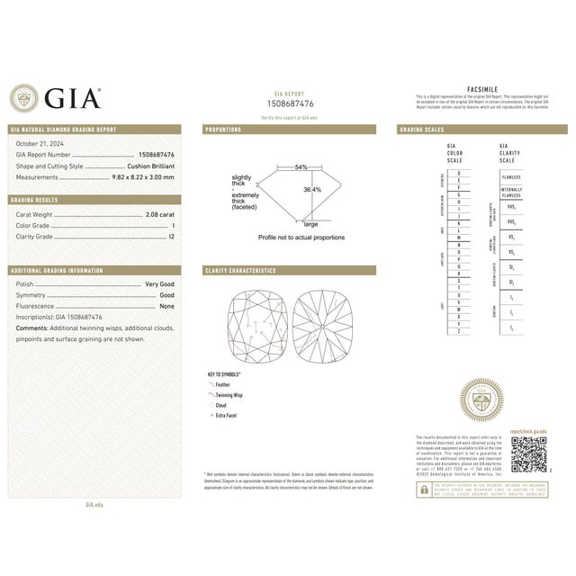 Metal 1960s Mid Century Gia 2.08 Carat Old Mine Cut Diamond Sapphire Platinum Cocktail Ring, Size 6.75 For Sale - Image 7 of 8