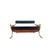 Bronze and Velvet Atlantis Sofas with Ottoman by Mark Brazier-Jones, 1970s, Set of 3 For Sale - Image 6 of 13