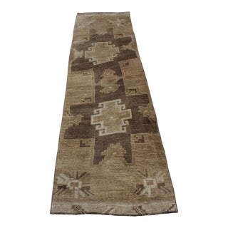 Vintage Anatolian Rug Runner - 29"x113" For Sale