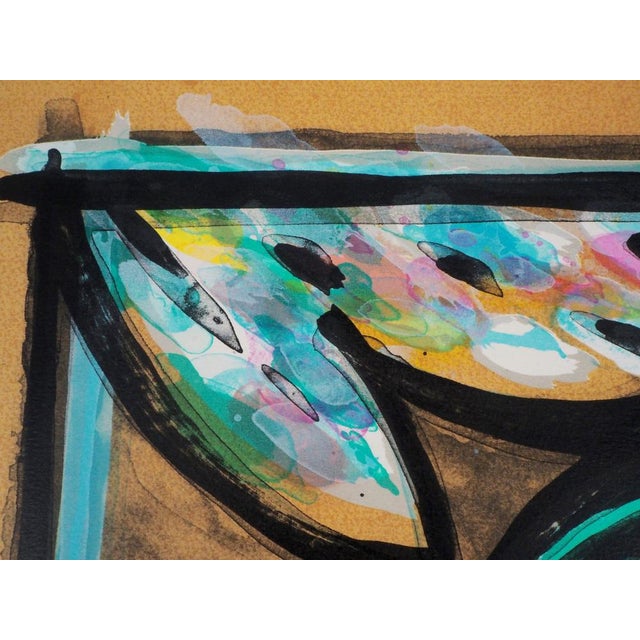 Jacques Poli, Perruches à la fenêtre, Lithograph For Sale - Image 9 of 10