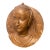 Terracotta Medallion of a Renaissance-Style Lady,19th Century For Sale