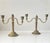 Vintage French Louis XIV Style Candelabras in Bronze, 1920s, Set of 2 For Sale - Image 9 of 9