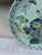Rustic Large Majolica Morning Glory Plate Wasmuel, Circa 1890 For Sale - Image 3 of 4