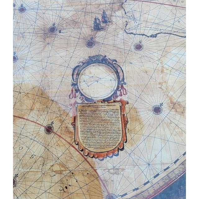 Brown 1864 Map of the World 1648 Roberts Maps 2018 Limited Edition Print 6 of 100 For Sale - Image 8 of 18