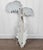 Vintage Florida Regency White Lacquered Palm Tree & Monkey Candle Wall Sconce For Sale - Image 4 of 11