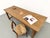 1970s Vintage Farmhouse Dining Table in Oak, 1970s For Sale - Image 5 of 18