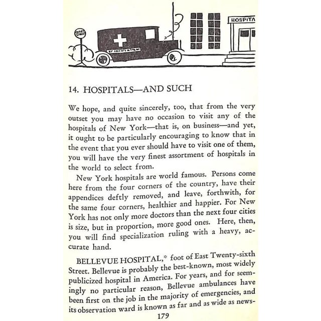 "All About New York: An Intimate Guide" 1931 James, Rian For Sale - Image 10 of 13