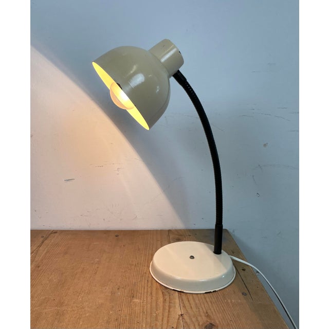 Industrial Gooseneck Table Lamp, 1960s For Sale - Image 15 of 17