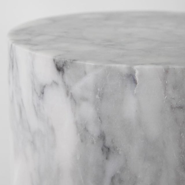 Modern Carrara Marble Lamp from Befos, 2010s For Sale - Image 3 of 10