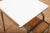 Green Lacquered Steel and Plywood Desk with Resin Tabletop For Sale - Image 5 of 15