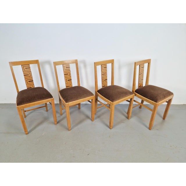 Arts and Crafts Dining Chairs, 1930s, Set of 4 For Sale - Image 14 of 14