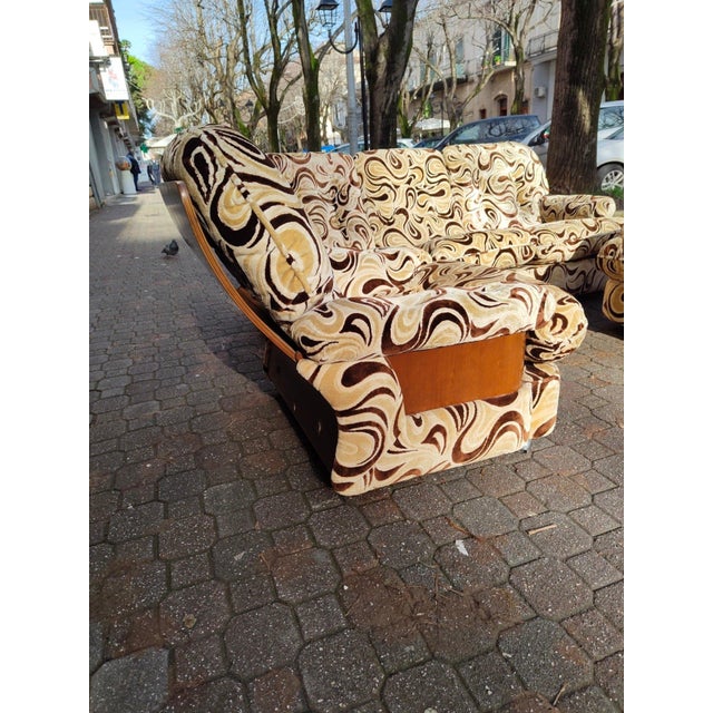 Living Room Sofa and Armchairs, 1970s, Set of 3 For Sale - Image 11 of 15