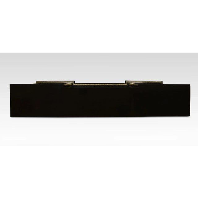 Large Napoleon III Brass Mounted Open Bookcase For Sale - Image 9 of 9