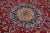 Vintage Handmade Kashan Red Wool Rug With Medallion Motif - 9'9'' x 14'3''. For Sale - Image 9 of 10