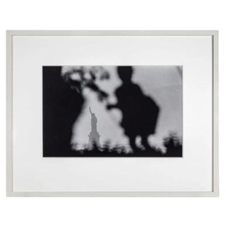 Julio Mitchel, Cuban American Julio Mitchel Statue of Liberty Photograph Silver Gelatin Photo, 1998 For Sale