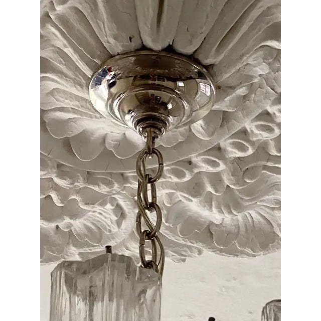 Mid-Century Modern 1960s Large Murano Glass Tronchi Chandelier For Sale - Image 3 of 6