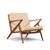 Selig Poul Jensen for Selig Mid Century Walnut Z Lounge Chairs - Pair For Sale - Image 4 of 12