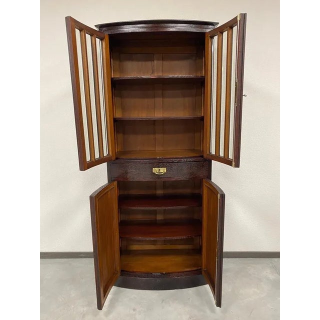 Antique Secession Bookcase, 1890s For Sale - Image 9 of 14