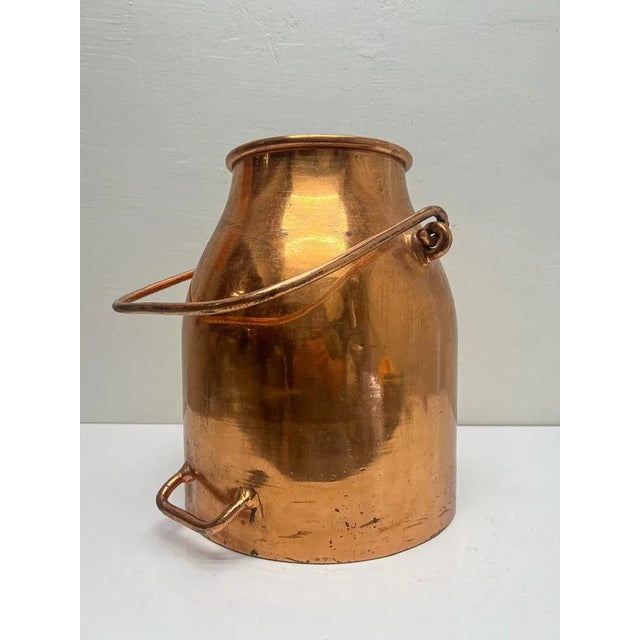 Full copper milk jug from Denmark, 1950-60s. Beautiful deep colour and luster, in nice condition for its age. This is a...