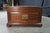 20th Century British Colonial Campaign Style Cherry Coffee Table Blanket Chest For Sale - Image 11 of 13