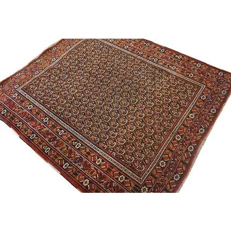 Persian Antique Persian Afshar Rug For Sale - Image 3 of 9