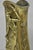 Gold Antique Art Nouveau Chinese Gilt Bronze Nude Female Sculpture Statue 16" Vase For Sale - Image 8 of 17