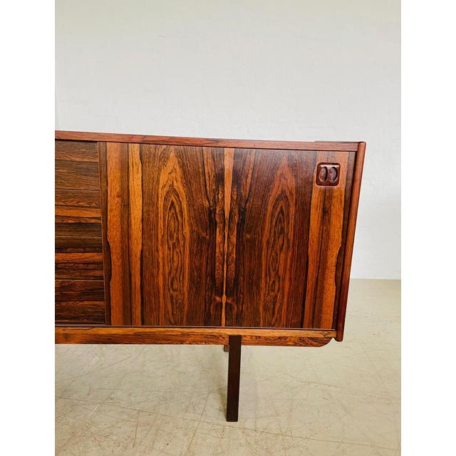Mid-Century Danish Rosewood Sideboard by Kai Winding For Sale - Image 6 of 18