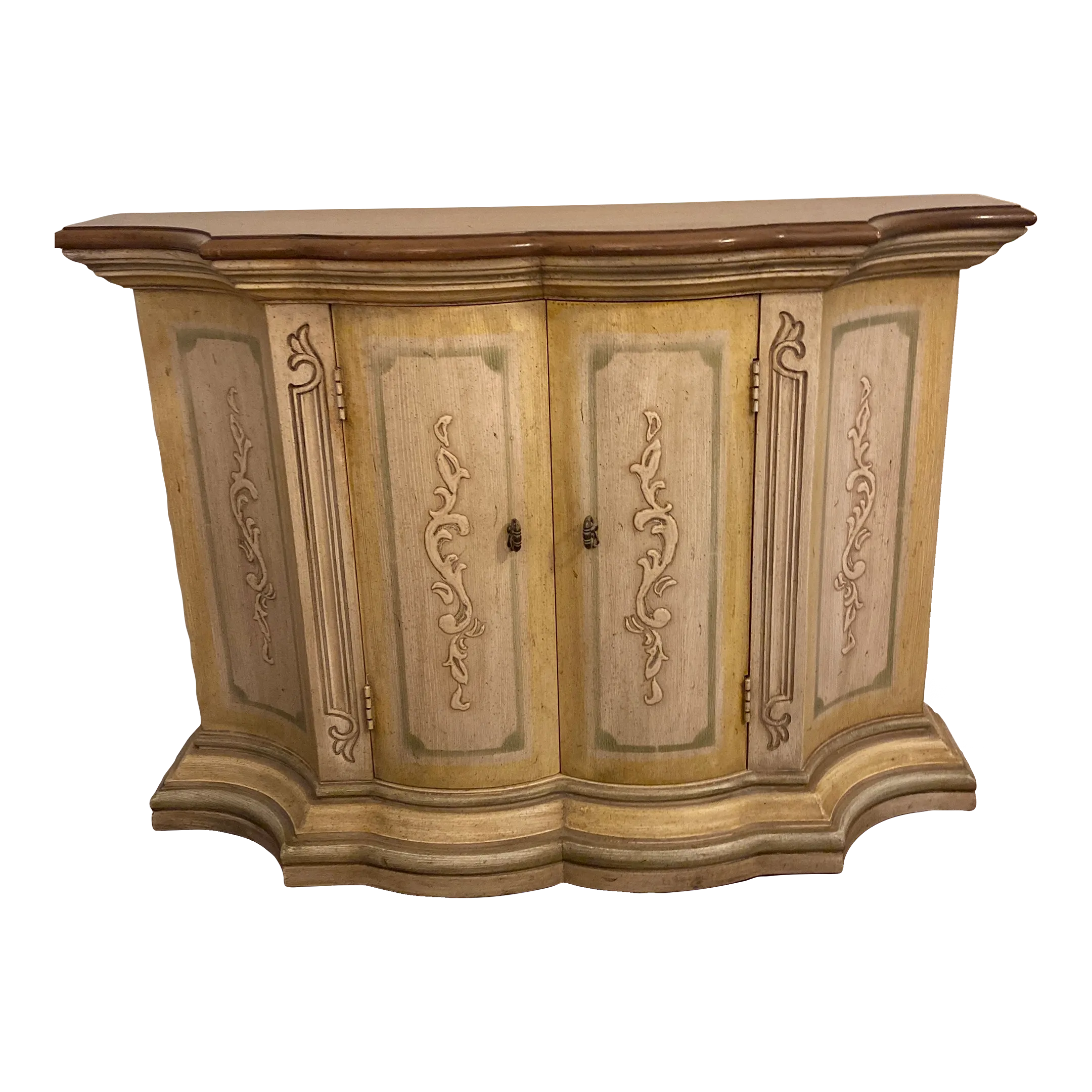 1970s Italian Style Painted Console by Drexel | Chairish