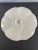 White Mid 20th Century French Gien White Oyster Plate For Sale - Image 8 of 12