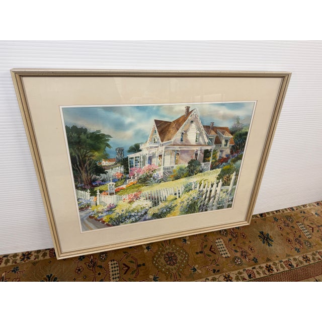 Design Plus Gallery presents an Original Painting of the MacCallum House by Linda Highee Bartolonei. The art piece...