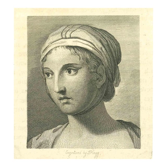 James Hogg, Portrait, Etching, 1810 For Sale