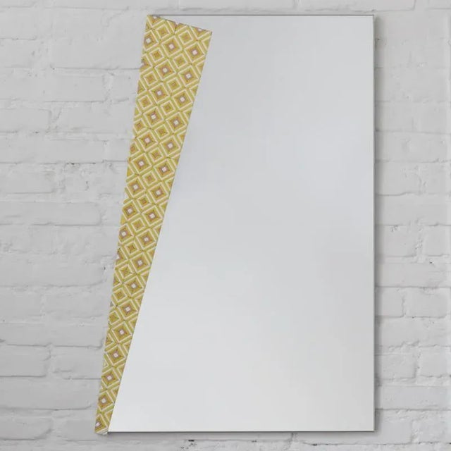 Metal A and B Mirrors by Secondome Editions, Set of 2 For Sale - Image 7 of 9