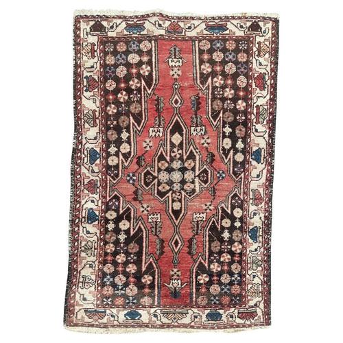 Mid-Century Mazlaghan Rug, 1940s For Sale - Image 16 of 16