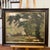 Oil on canvas impressionist style Landscape framed signed