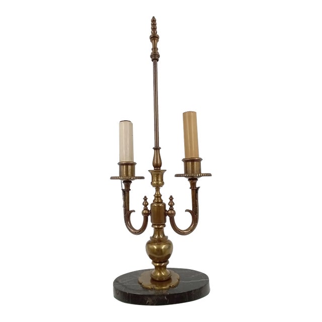 1940s Traditional Bronze Desk Lamp For Sale