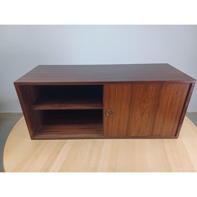 Restored Rosewood Wall Unit by Kai Kristiansen for FM For Sale - Image 12 of 16