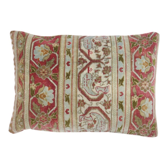 Indian Larestan Rug Pillow rug no. p5095 For Sale