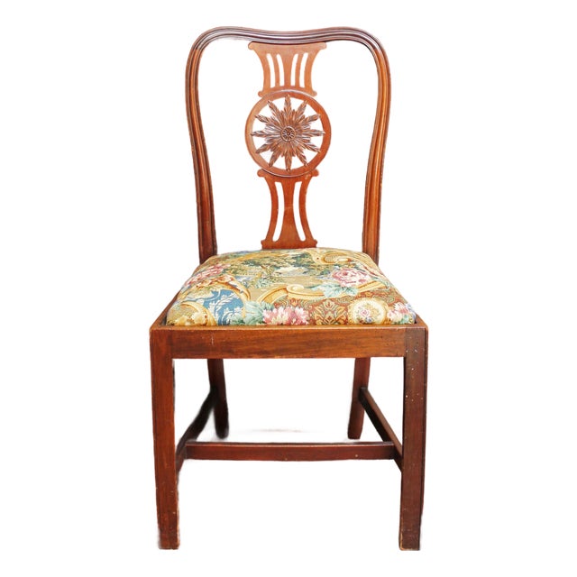 Circa 1900 Georgian Revival Style Side Chair For Sale