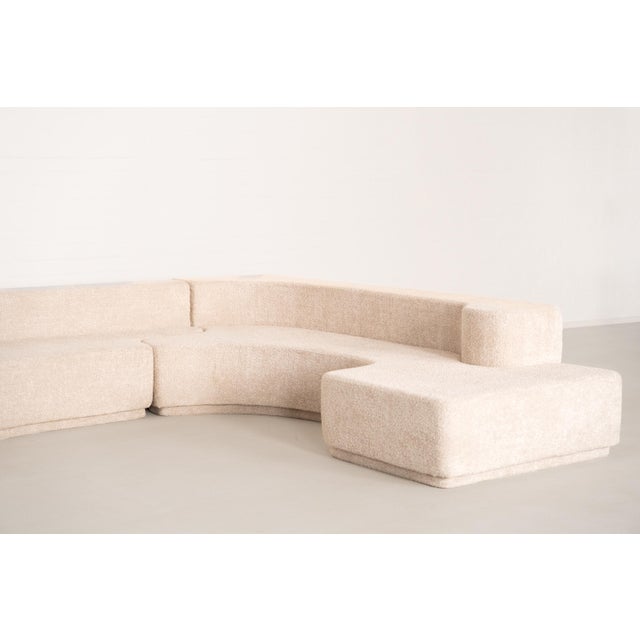 1970s Lara Sofa by Roberto Pamio, Renato Toso and Noti Massari for Stilwood, 1970s, Set of 2 For Sale - Image 5 of 12