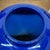 Ceramic Glossy Deep Cobalt Blue Vase with Rounded Baluster Form For Sale - Image 7 of 7