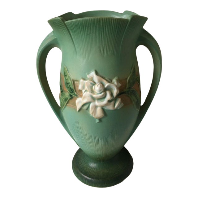Roseville Huge Gardenia Showstopper Vase Chairish